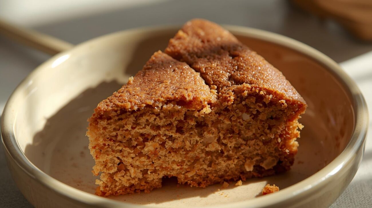 کیک خانگی ساده و سالم